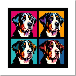 Greater Swiss Mountain Dog Pop Art - Dog Lover Gifts Posters and Art